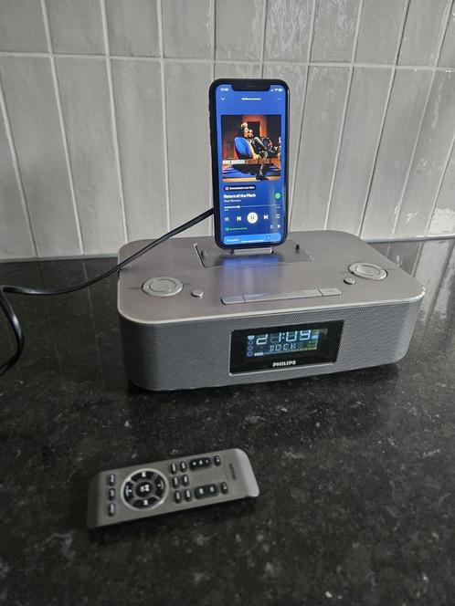 Philips docking station voor Ipod en Iphone, Audio, Tv en Foto, Mp3-spelers | Apple iPod, Zo goed als nieuw, Nano, 2 tot 10 GB