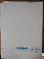 Pers informatie Subaru Mini Jumbo 1988, Ophalen of Verzenden, Zo goed als nieuw, Overige merken