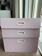 IKEA Smastad Lades + Rails (lichtroze), Ophalen, Gebruikt, Kunststof, Minder dan 50 cm