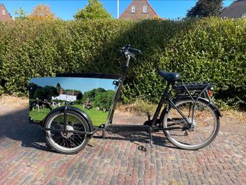 Toffe elektrische bakfiets beschikbaar voor biedingen