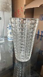 Kristallen bloemen vaas, Overige kleuren, Ophalen of Verzenden, Minder dan 50 cm, Glas