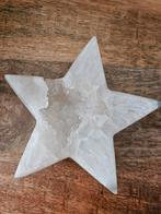 Witte Stervormige Calciet Geode, Ophalen of Verzenden