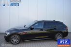 BMW 320d Touring xDrive M-Sport Sapphirschwarz Pano Live-Coc, Automaat, Zwart, Diesel, Vierwielaandrijving