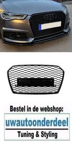 Grill Zonder Embleem Glans Zwart Geschikt Voor Audi A6 C7 4G, Auto diversen, Tuning en Styling, Verzenden, Automotive Parts, A.parts@hotmail.nl