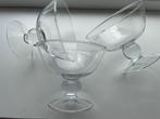dessertglazen, Glas of Glazen, Nieuw, Ophalen of Verzenden, Glas