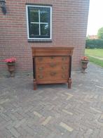 Antieke Eiken Vier Laden Commode, Ophalen