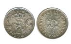 Nederlands Indië Ned 10 cent 1942 P Zilver Munt c-71 jdu, Postzegels en Munten, Munten | Nederland, Zilver, Ophalen of Verzenden