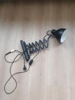 Industriële Schaar Lamp - Zwart, Huis en Inrichting, Ophalen, Gebruikt, Metaal, Minder dan 50 cm