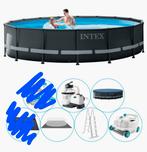 INTEX Zwembad 488x122 cm op zout water systeem (Liner NIEUW), Ophalen, Nieuw