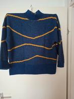 Sandwich trui blauw/geel maat L, Kleding | Dames, Sandwich, Ophalen of Verzenden, Maat 42/44 (L), Blauw