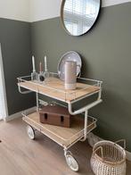 Trolley wit metaal, Ophalen, Metaal of Aluminium, 50 tot 100 cm, Minder dan 100 cm