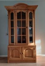 Eiken buffetkast, Huis en Inrichting, Kasten | Vitrinekasten, Ophalen, 25 tot 50 cm, Glas, 150 tot 200 cm