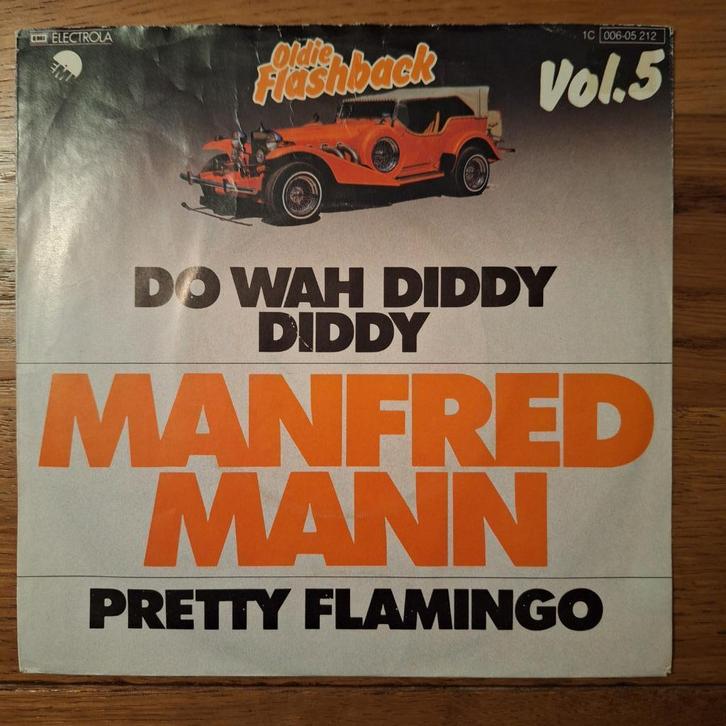 Manfred Mann - Do Wah Diddy Diddy/Pretty Flamingo (040), Cd's en Dvd's, Vinyl Singles, Gebruikt, Pop, Verzenden