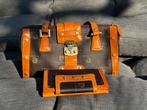 Pierre Cardin Handtas Set Echt Leder, Ophalen of Verzenden, Gebruikt, Bruin, Handtas
