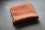 Oranje wollen deken 145 x 180 cm, Huis en Inrichting, Woonaccessoires | Plaids en Woondekens, Gebruikt, Ophalen of Verzenden, Nvt