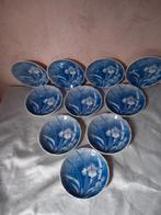 10 petit four schaaltjes Iris, Huis en Inrichting, Keuken | Servies, Ophalen of Verzenden, Overige stijlen, Porselein, Schaal of Schalen