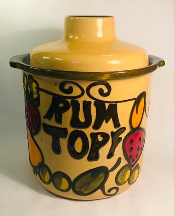 Rum Topf, mooie rum pot, Scheurich West-Germany, keramiek beschikbaar voor biedingen