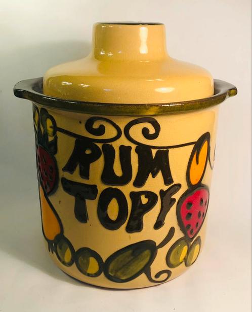 Rum Topf, mooie rum pot, Scheurich West-Germany, keramiek, Antiek en Kunst, Antiek | Keukenbenodigdheden, Ophalen of Verzenden