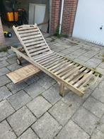 teak ligbed, Tuin en Terras, Ophalen, Gebruikt, Teakhout, Stapelbaar