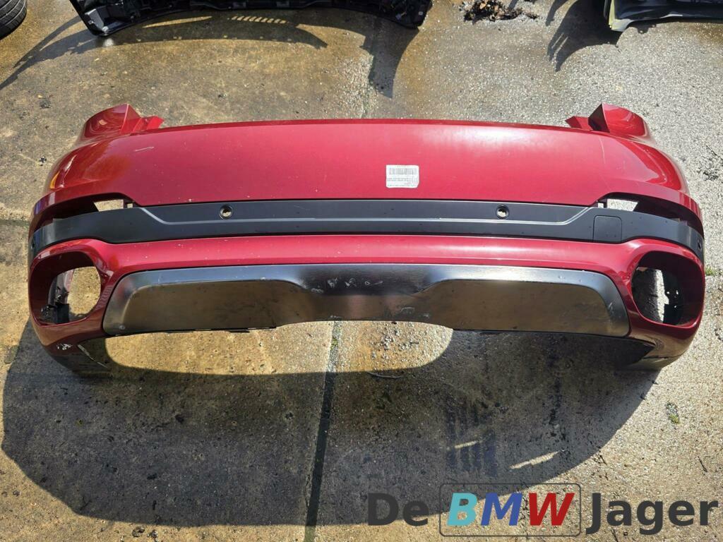 Achterbumper rood BMW X6 F16 51127413500, Gebruikt, Ophalen of Verzenden, Achter, Bumper