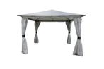 UITVERKOOP! OP=OP! Tuinpaviljoen Sahara 3.3x3.3 Stone Grey, Tuin en Terras, Partytenten, De Amert 152 5462GH Veghel, Grizzly Outdoor
