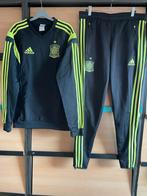 Spanje Adidas Trainingspak Zwart Geel Maat XS, Kleding | Heren, Zwart, Ophalen of Verzenden, Zo goed als nieuw, Adidas