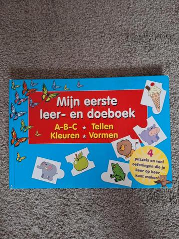 Mijn eerste leer- en doeboek - Puzzels en Oefeningen beschikbaar voor biedingen