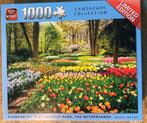 King puzzel 1000 stukjes keukenhof, Hobby en Vrije tijd, Denksport en Puzzels, Ophalen of Verzenden, 500 t/m 1500 stukjes, Zo goed als nieuw