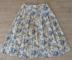 Rok Bontgekleurd geel- blauw Maat 40, Maat 38/40 (M), Geel, Ophalen of Verzenden, Gedragen