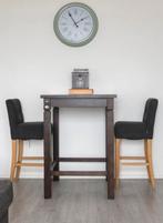 Stevige Bartafel en twee barstoelen, Ophalen, Gebruikt