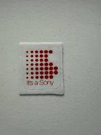 It’s a Sony - transparante sticker - transparant - Rood, Audio, Tv en Foto, Walkmans, Discmans en Minidiscspelers, Ophalen of Verzenden