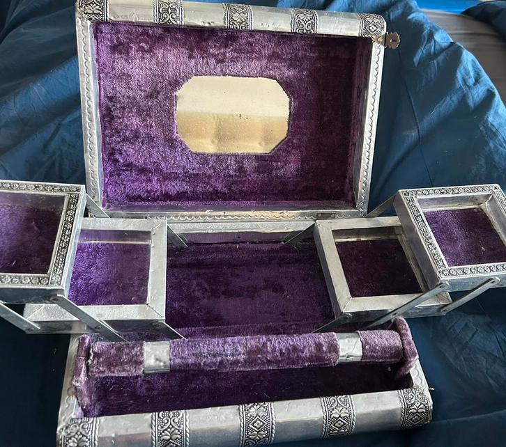 Vintage uit de jaren 1970 Materialen: Aluminium, Antiek en Kunst, Antiek | Overige Antiek, Ophalen of Verzenden