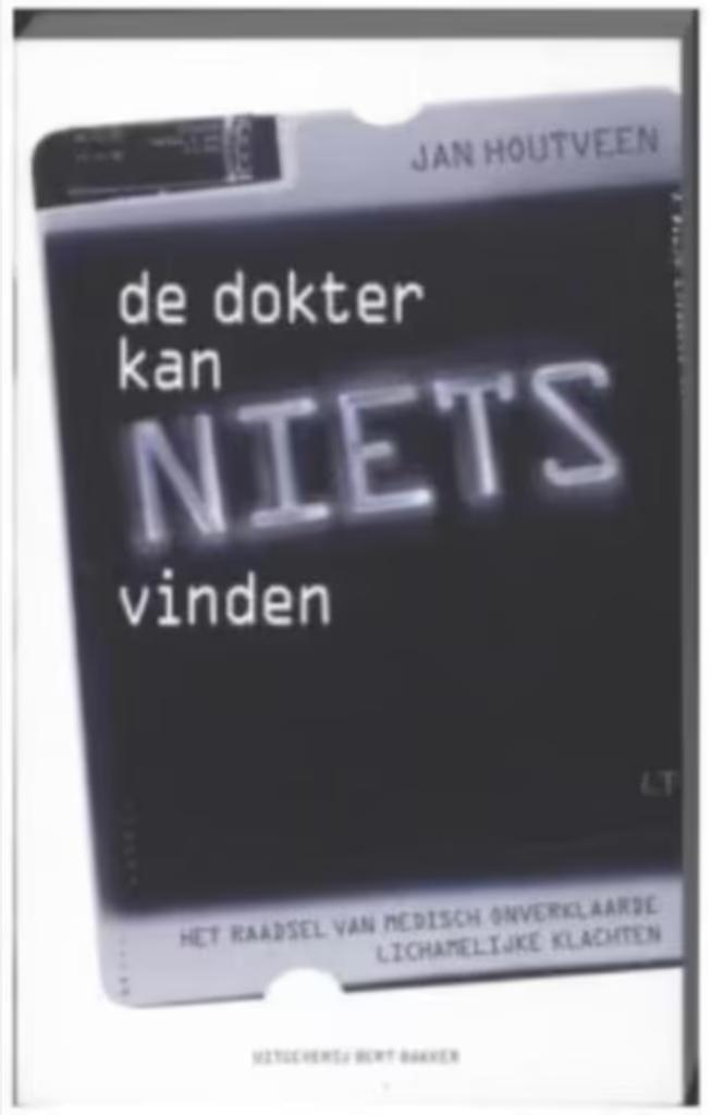 De dokter kan niets vinden (Jan Houtveen), Boeken, Advies, Hulp en Training, Zo goed als nieuw, Ophalen of Verzenden