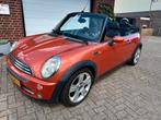 MINI 1.6 16V Cooper CABRIO 2005, Auto's, Voorwielaandrijving, Parkeersensor, Zwart, Cabriolet