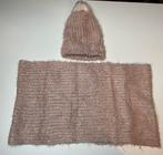 Setje zara muts en sjaal roze mt 116-128, Gebruikt, 110 t/m 116, Ophalen of Verzenden, Zara