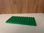 Duplo bouwplaat 6x12 groen, Ophalen, Zo goed als nieuw, Duplo