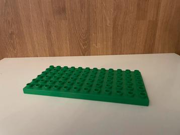 Duplo bouwplaat 6x12 groen beschikbaar voor biedingen
