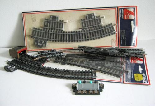 Partijtje Lima Ho rails en wissels, Hobby en Vrije tijd, Modeltreinen | H0, Zo goed als nieuw, Rails, Gelijkstroom, Lima, Analoog