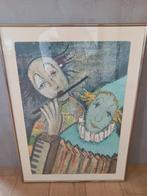Litho Hubert Devries vintage, Ophalen of Verzenden