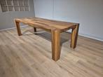 Pilat&Pilat - Hindrik - Langshout in Walnoot- Tafel - Design, Voltastraat 21, 200 cm of meer, Zo goed als nieuw, Metaal