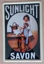 Metalen reclamebord van Sunlight, Ophalen, Zo goed als nieuw, Reclamebord