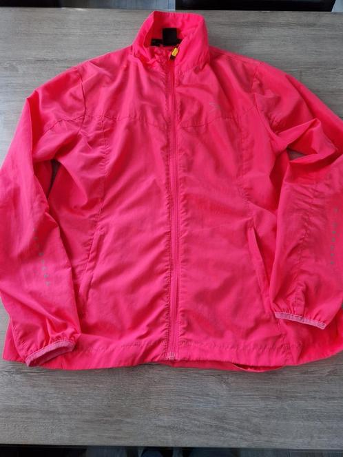 Hardloop/sport jas, Kleding | Dames, Sportkleding, Zo goed als nieuw, Overige typen, Maat 42/44 (L), Roze, Ophalen of Verzenden