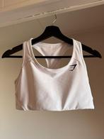 Witte sport top van gymshark maat L, Kleding | Dames, Wit, Maat 42/44 (L), Ophalen of Verzenden, Fitness of Aerobics