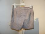 Marccain suede leer korte short licht bruin Prima staat N2/S, Overige kleuren, Kort, Verzenden, Zo goed als nieuw