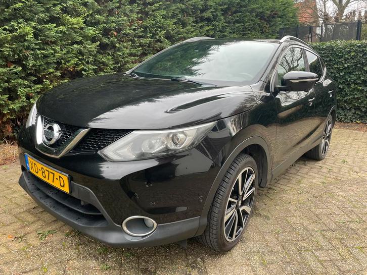 Nissan Qashqai 1.2 Dig-t 85KW 2WD 2014 Zwart, Auto's, Nissan, Particulier, Qashqai, ABS, Achteruitrijcamera, Airbags, Airconditioning