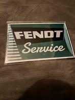 Nieuw Fendt Service bordje in plastic, Ophalen of Verzenden, Nieuw, Reclamebord
