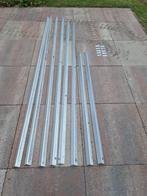 Aluminium daktrim profielen, Doe-het-zelf en Verbouw, Ophalen, Gebruikt, Aluminium