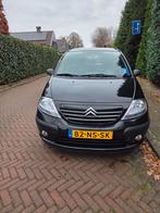 Citroën C3 1.4 I 2004 Zwart, Auto's, Citroën, Voorwielaandrijving, Stof, Zwart, Origineel Nederlands