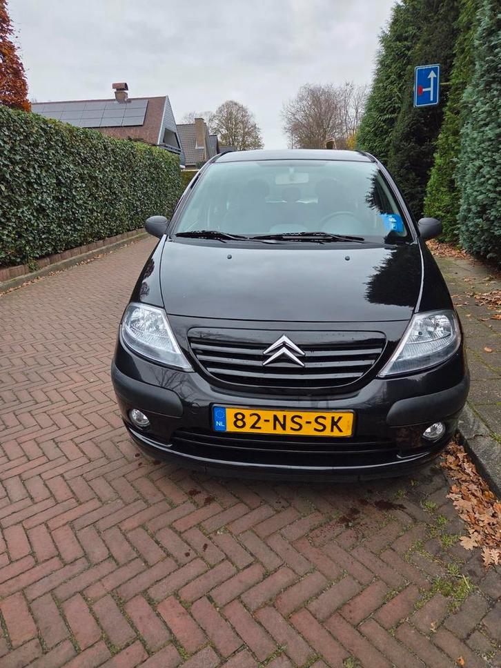 Citroën C3 1.4 I 2004 Zwart, Auto's, Citroën, Particulier, C3, Benzine, C, Hatchback, Handgeschakeld, Origineel Nederlands, Zwart