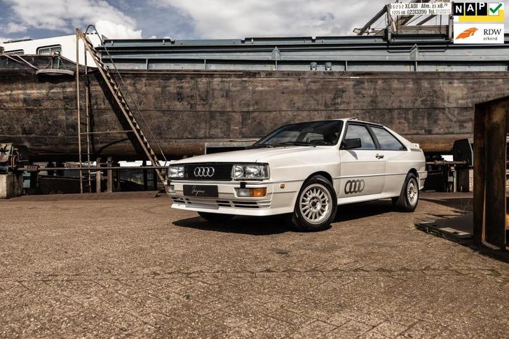 Audi Quattro Ur 2.2 Turbo (200pk) 1988 | MB Motor | Alpinwei, Auto's, Audi, Bedrijf, Te koop, Coupe, 4x4, ABS, Metallic lak, Mistlampen